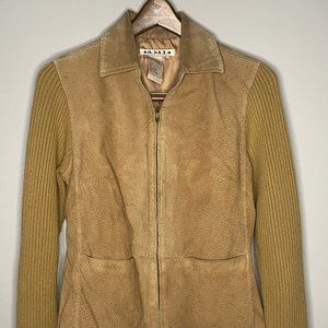 A.M.I. Jacket, Brown, Size Medium